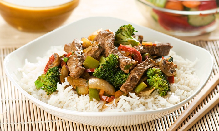 Beef Broccoli with Rice