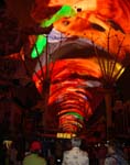 Downtown light show