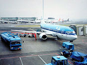 KLM aeroplane