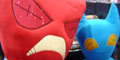 red + blue creatures