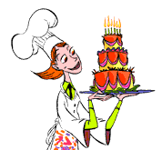 Un pastel para ti!
