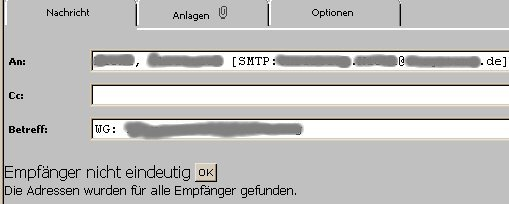 Eindeutiger geht's nicht&hellip;