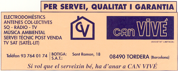 can VIV� - C/. Sant Ram�n 18, Tordera