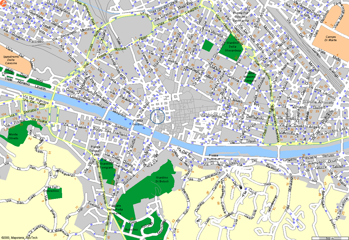 mapa da cidade