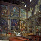 Interior of the church of San Maurizio al Monastero Maggiore