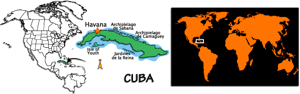 carte de Cuba