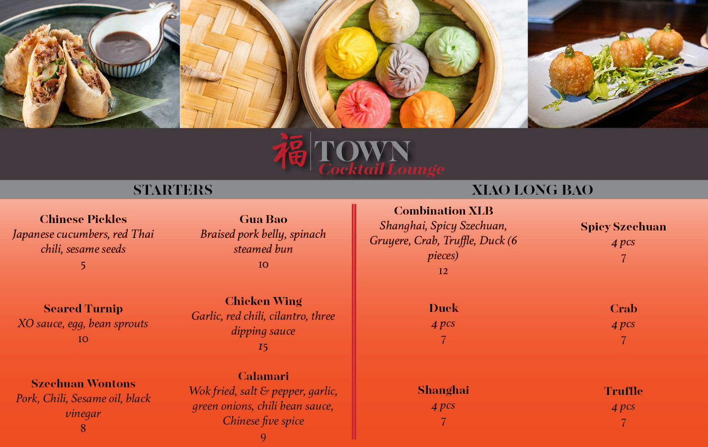 image of the cocktail lounge food menu pdf