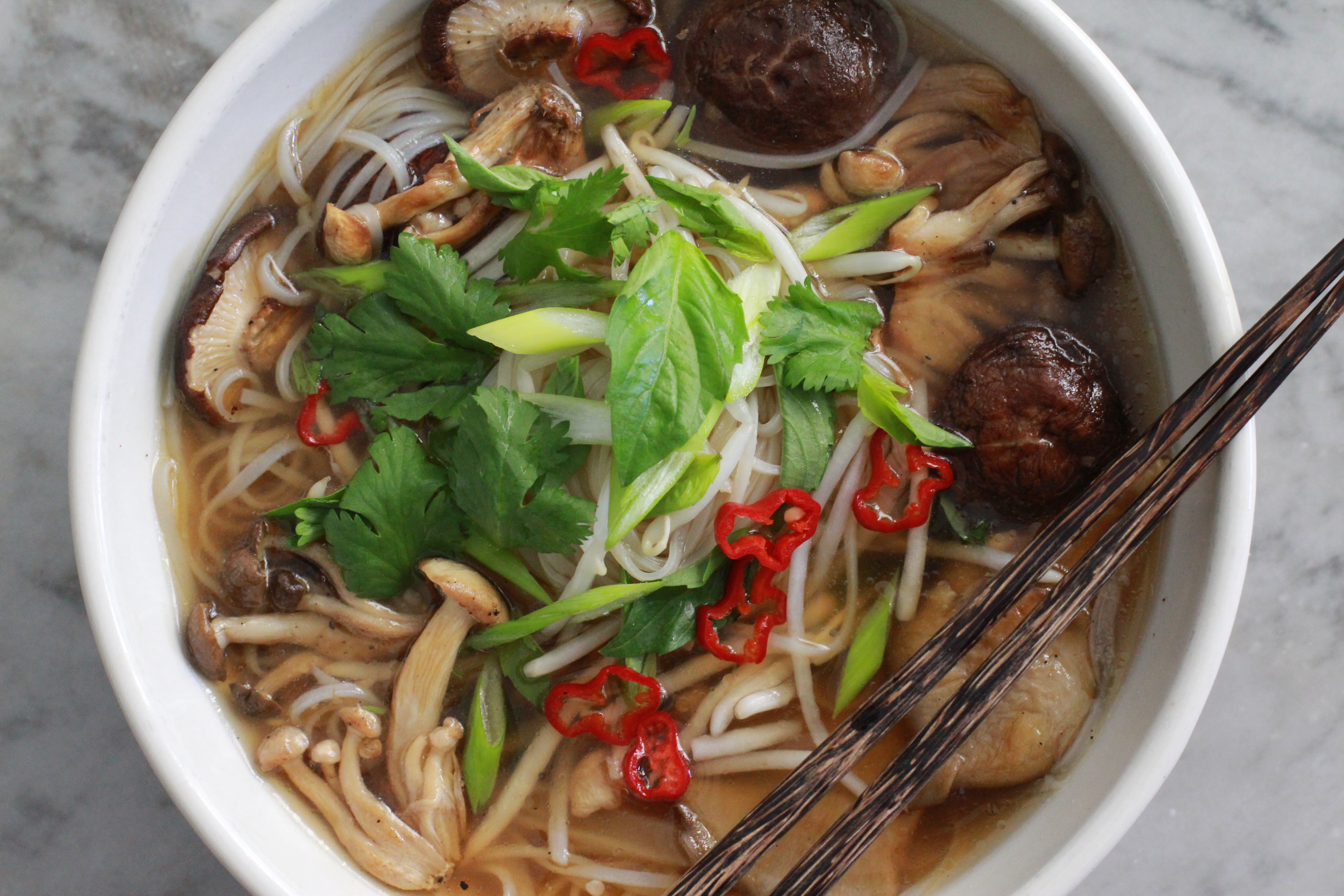 mushroom lamian