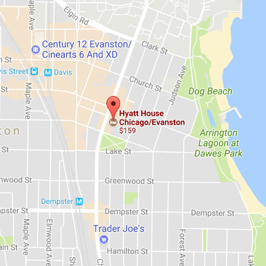 an image from Google Maps of our location and a link to a Google map with detailed directions.