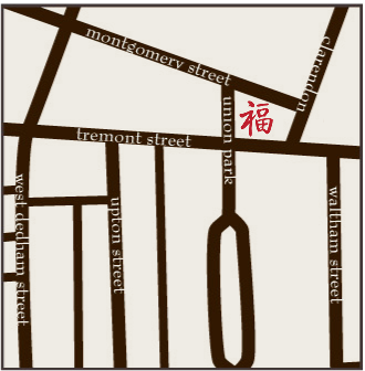 Street map of TOWN location