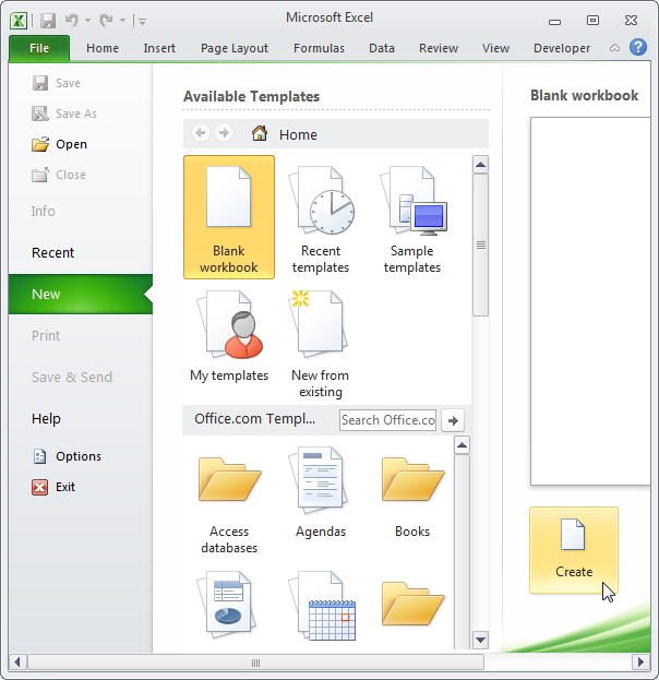 نتيجة بحث الصور عن ‪excel new file‬‏