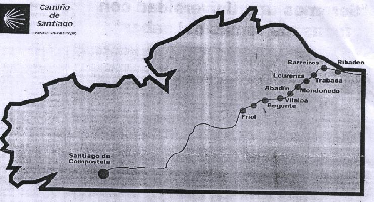 RUTA DO CAMIN DE SANTIAGO