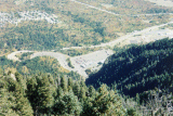 From the main saddle on Cheyenne, looking straight down to the main NORAD entrance