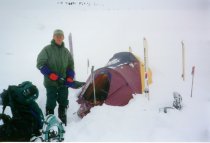 A little more snow the next morning...