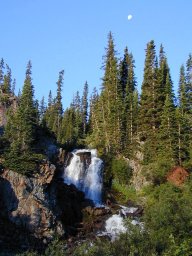 Montezuma Creek falls out of the upper basin