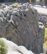 Topping out on Northwest Face, 4th Elephant Buttress, photo Credit to Ben Heavner - Thanks!