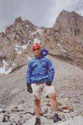 Pete at the Lower Saddle