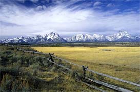 The Teton Range, photo by Quang-Tuan Luong