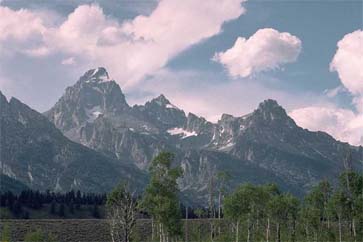 View of the Grand from the AAC climber's ranch