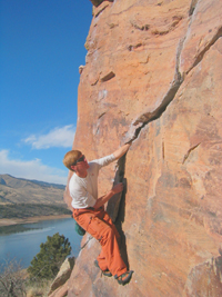 Kelly at Horsetooth