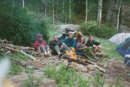 A sampling of the 4x4 crowd - Tala, Trevor, me, Tiff Hall, Teri, and Trent