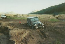 In another adventure, Trent gets his jeep stuck in the mud for 15 hours of digging... not fun, but good stories!