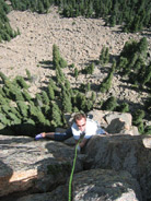Josh follows the 2nd pitch of the wild Martyr