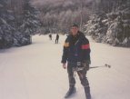College skiing at Killington - goober dress