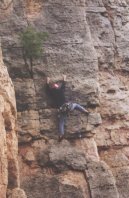 Me on lead, Morrocan Roll at Shelf