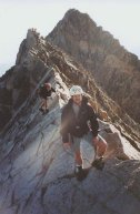 Scott and Pete on Capitols Knife Ridge