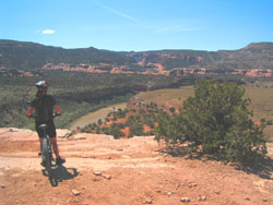 Overlooking the Colorado from Mary's Loop