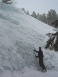 Silver Cascade falls, Colorado Springs, WI2+ first pitch video - 5.14Mb