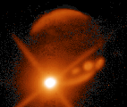Fragment K strikes Jupiter