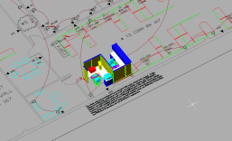 3D planning for classified terminal locations with power layout