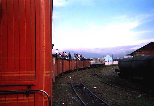 leaving the Train Station