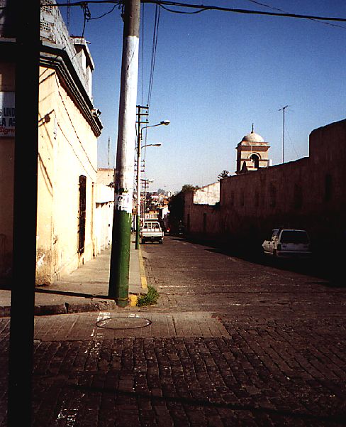 cobble stone street