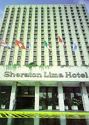 Sheraton Hotel in Lima centro