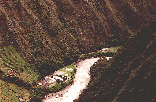 Urabamba river and terraces