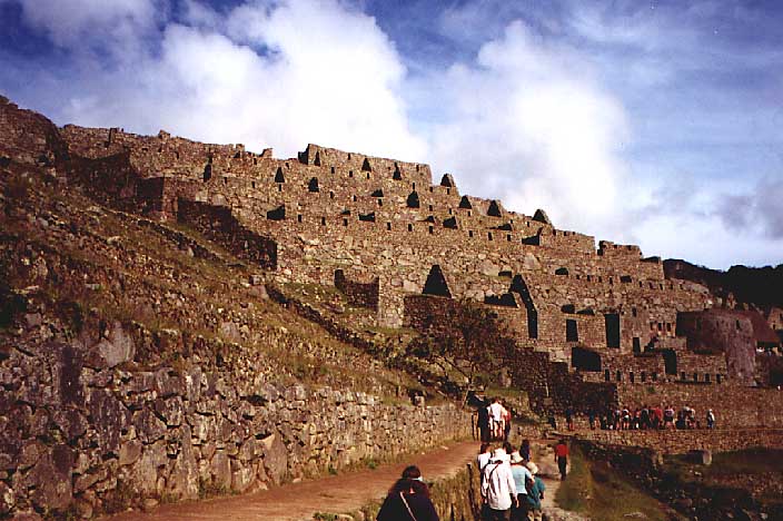 Urban area of ruins