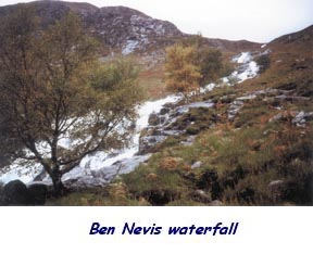 Ben Nevis waterfall
