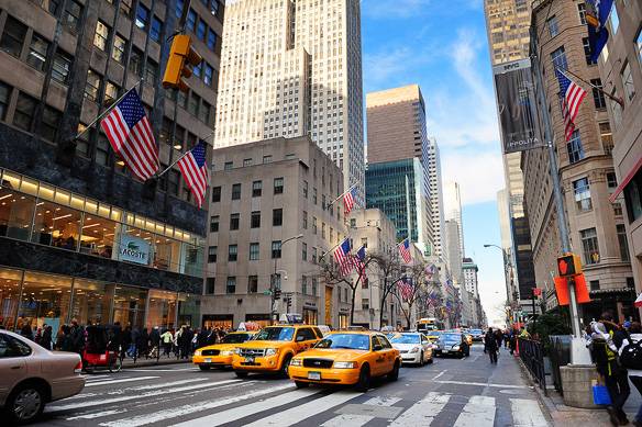 Picture of New York City shopping