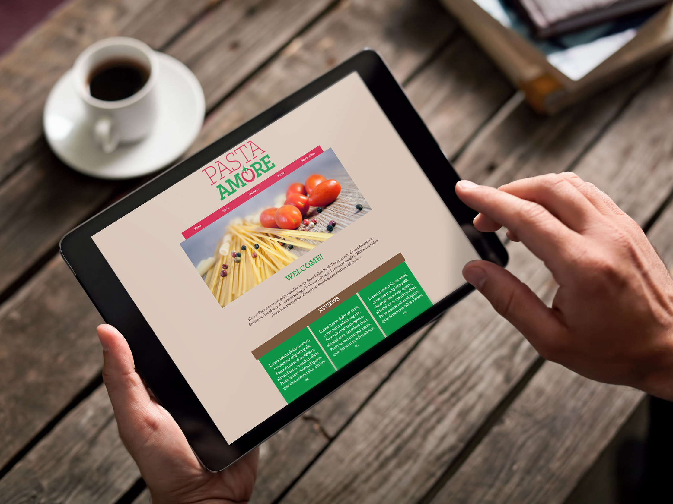 Pasta Amore Website