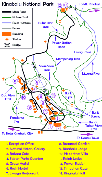 Sabah Kota Kinabalu map