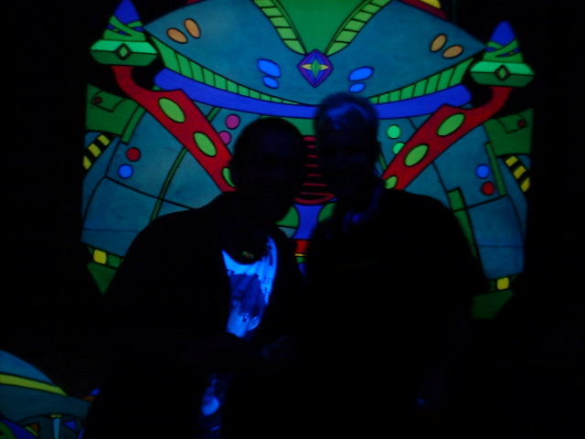 Lumpy and Tadpole at the Decks