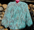 fourrure synthetique tricote;knit fakefur