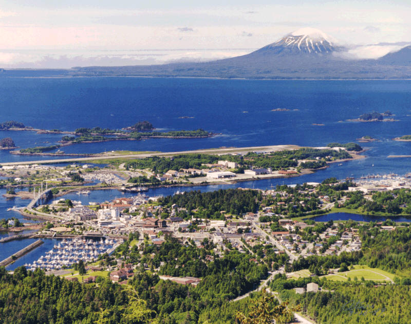 Sitka from Mt. Verstovia