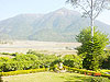 View from the back of the farmhouse