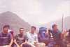 Anand, Devinder, Arjun and Kamal heading for Jatoli village