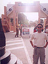 Sam at Wagah Border