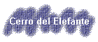 Cerro del Elefante